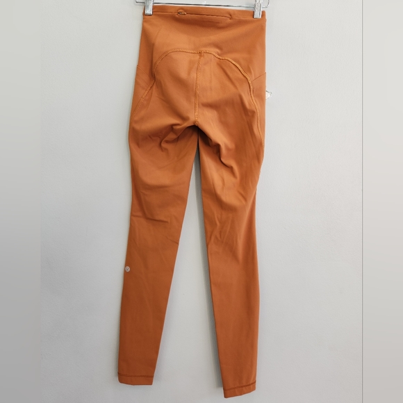 Lululemon Swift Speed HR Tight 28" LW5EI1S Copper Brown Women's Size 2 - Picture 3 of 9